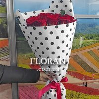 15 red roses - Photo 5