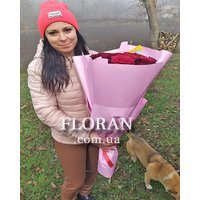 15 red roses - Photo 7