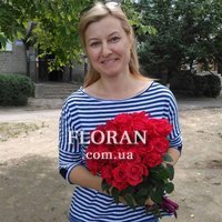 25 троянд 50 см - Фото 3