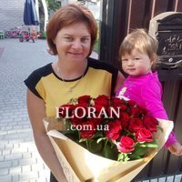 25 роз 60 см - Фото 2