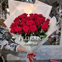 25 роз 60 см - Фото 6