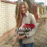 5 red roses - Photo 6