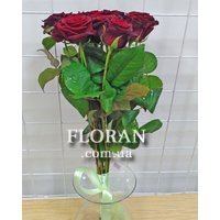 Rose bouquet with ribbon - Photo 1