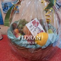 Корзинка с фруктами в подарок - Фото 3