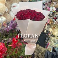 Bouquet of 25 roses 60 cm - Photo 2