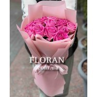 Bouquet of flowers pink roses - Photo 1
