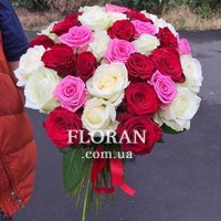 Bouquet of roses in different colors - Photo 2