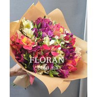 Альстромерии с лентой - Фото 1