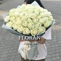 Багато білих троянд - Фото 1