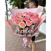 Букет роз 19 штук - Фото 3