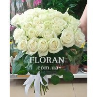 Свежие белые розы - Фото 2