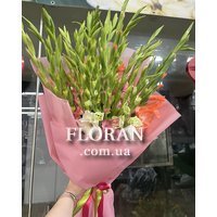 Большой букет гладиолусов - Фото 1