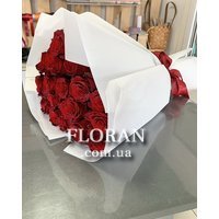 Букет из 19 красных роз - Фото 5