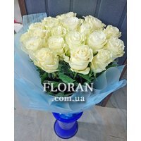 23 белых роз - Фото 1