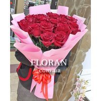 Класичний букет з троянд - Фото 3