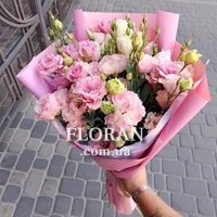 Композиція з еустомою - Фото 1