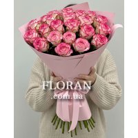 Романтичний букет з троянд - Фото 1