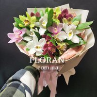 Bouquet of cymbidium - Photo 1