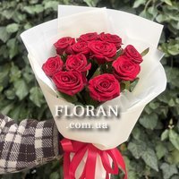 Bouquet of 11 red roses - Photo 5