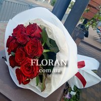 Bouquet of 11 red roses - Photo 8