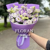 Еустома біло-фіолетова - Фото 1