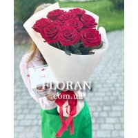Простой букет из роз - Фото 7