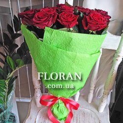 25 троянд 50 см - Фото 1