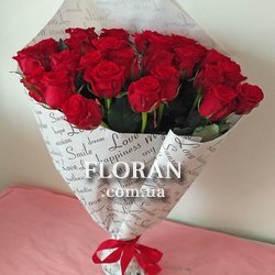 33 червоних троянд - Фото 1