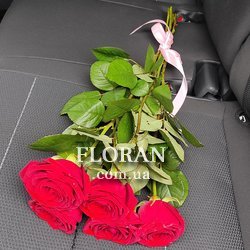 5 red roses - Photo 10