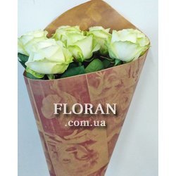 7 білих троянд - Фото 1