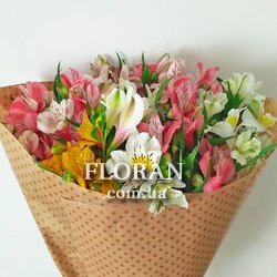 Букет із 11 альстромерій - Фото 2