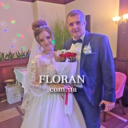 Букет из 7 красных роз - Фото 6