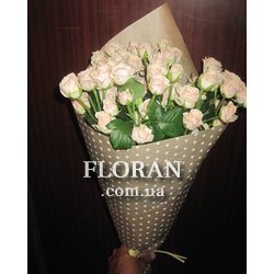 Букет з кущових троянд - Фото 1