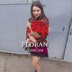 Класний букет троянд - Фото 2