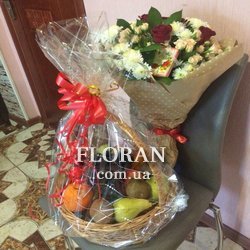Кошик фруктів - Фото 1