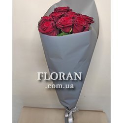 Простий букет з троянд - Фото 3