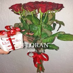 Розы и рафаэлло - Фото 1