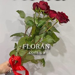 5 red roses - Photo 13