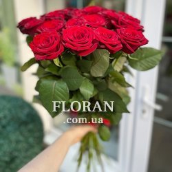 Красиві червоні троянди з Днем народження - Фото 5