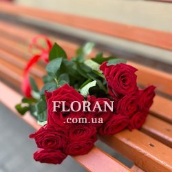 11 червоних троянд - Фото 4