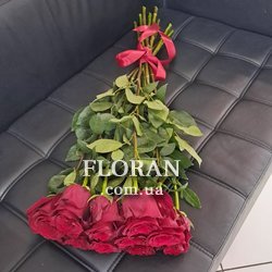 11 роз 90 см - Фото 3