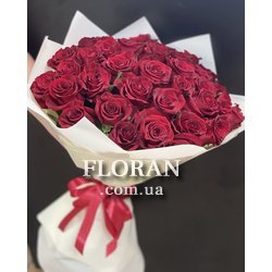 35 троянд 80 см - Фото 1