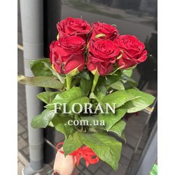 5 красных роз - Фото 15