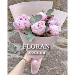 5 півоній - Фото 1