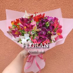 Альстромерія квітка букет - Фото 1