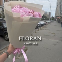 Букет 7 півоній - Фото 1