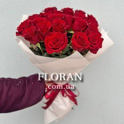 Букет красных роз для любимой - Фото 1