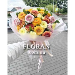 Букет гербер с Днем рождения - Фото 1