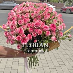 Букет із маленьких троянд - Фото 2