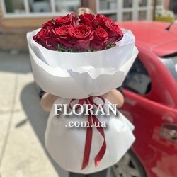 Букет в сетке - Фото 9